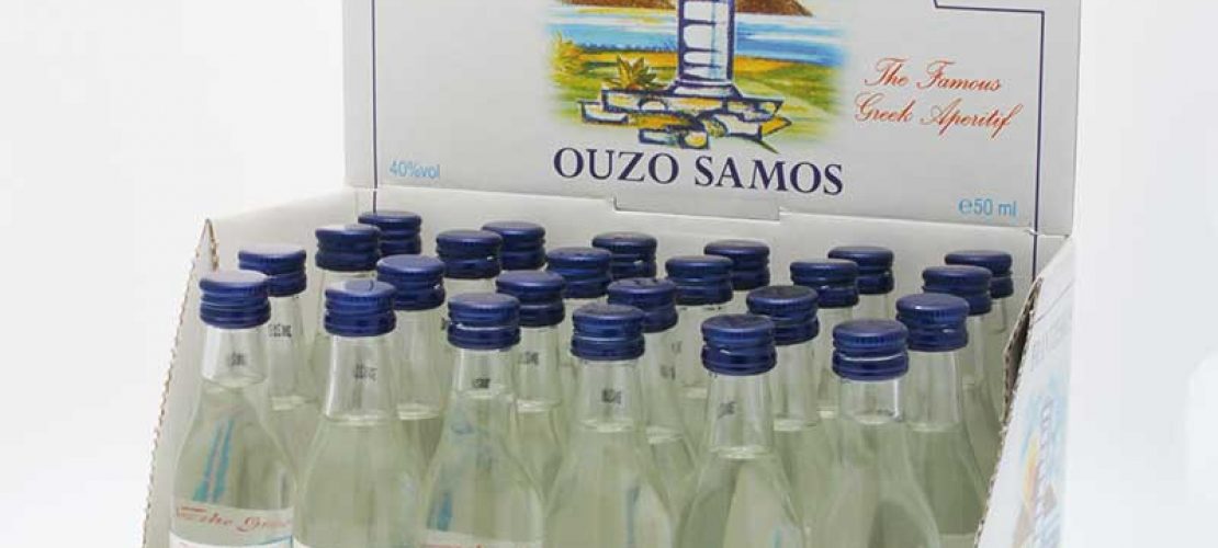 Ouzo Samos | Συσκευασία μινιατούρα  των 50ml | 40% vol